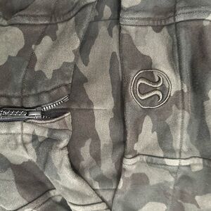 Lululemon Athletica Camouflage Zip-Up Hoodie